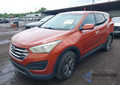 2013 Hyundai Santa Fe Sport from USA, damaged, VIN 5XYZTDLBXDG043506